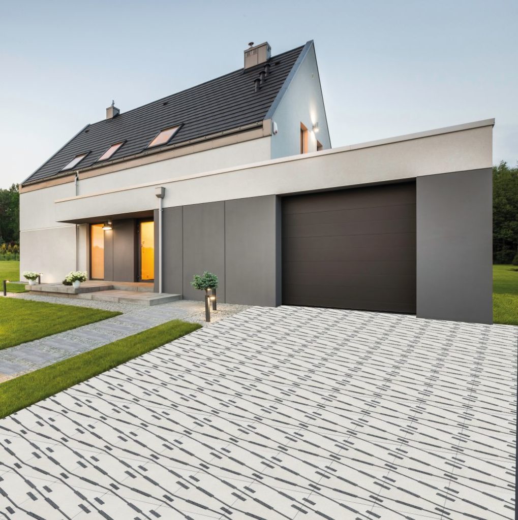 External view of stylish house