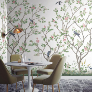GALERIA_WNETRZ_DOMAR_MAGIC_HOME_mural_Lingering_Garden Piękna pogoda, rozkwitające rośliny oraz dużo weselsza kolorystyka – Zaproś wiosnę do swojego wnętrza!