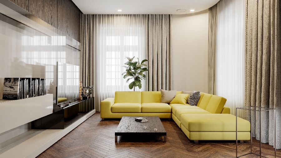 Galeria_Wnetrz_DOMAR_Salon_Design_Expo_sofa_modulowa_yellow